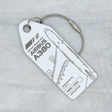 Aviationtag Airbus A380 – White (Air France) F-HPJF