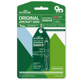 Aviationtag Wideroe Dash 8 - Dark Green (LN-WFP)