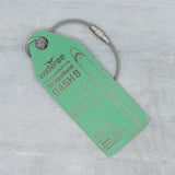 Aviationtag Wideroe Dash 8 - Light Green (LN-WFP)